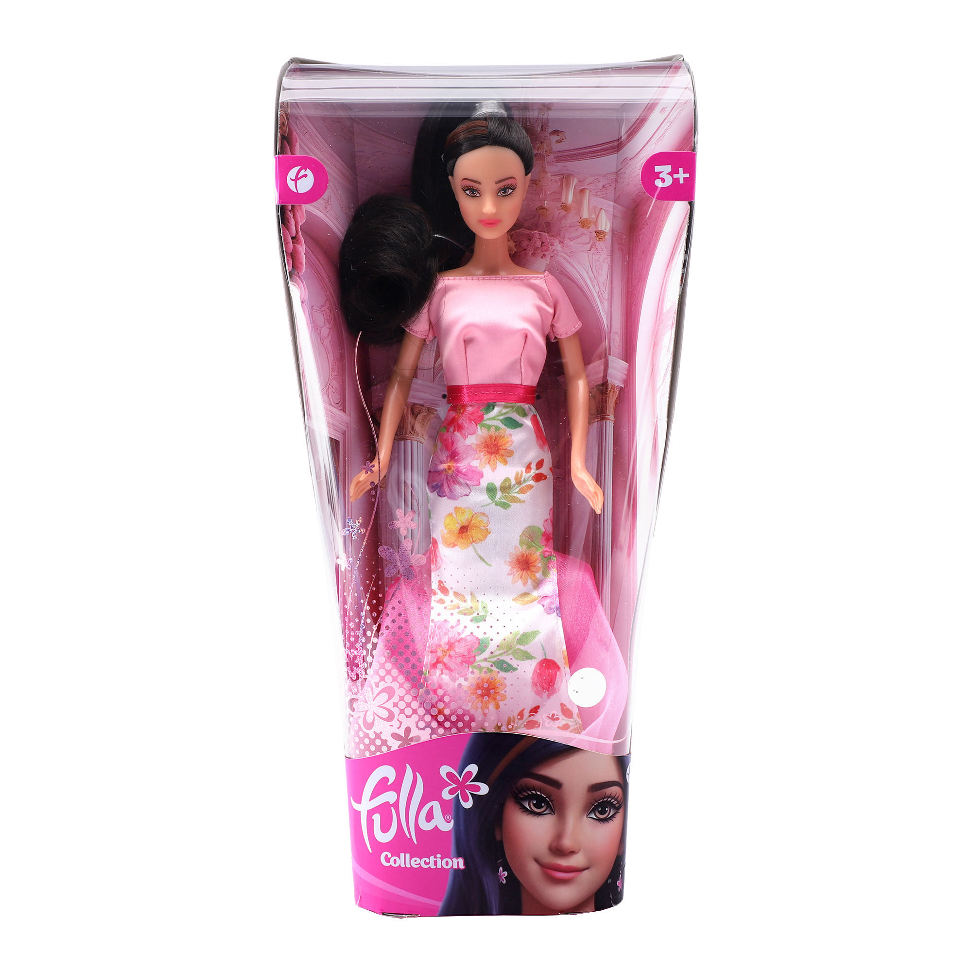 Fulla Fashion Collection Doll, Stylish Dress-Up Doll with Trendy Outfit and Accessories, Pretend Play Toy for Girls Ages 3 and Up