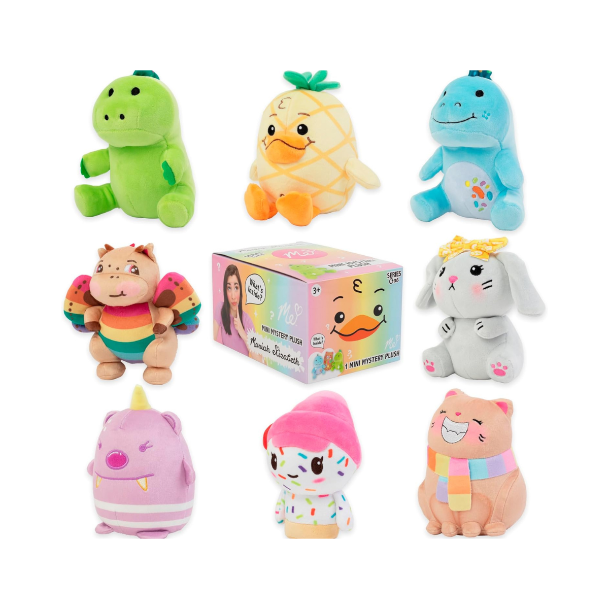Moriah Elizabeth Mystery Plush, 6-Inch Blind Box Collectible Plush, Surprise Plush Toy for Fans, Includes Collector Poster, Soft Huggable Character, Collect All 8, Officially Licensed