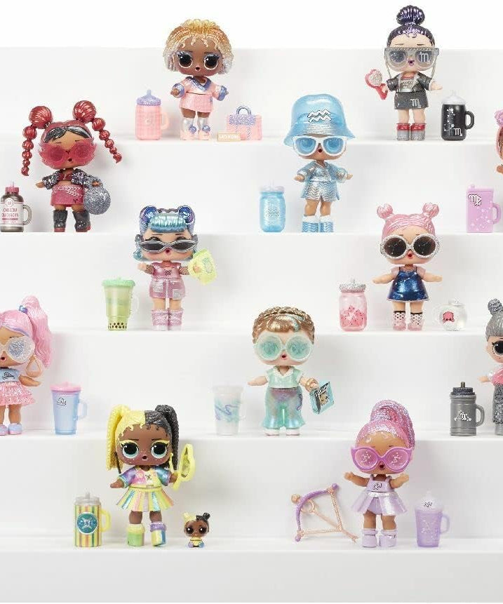 L.O.L. Surprise Present Tots Series 2 Doll with 8 Surprises, Star Sign Themed Fashion Doll, 3 Inch Collectible Toy for Girls
