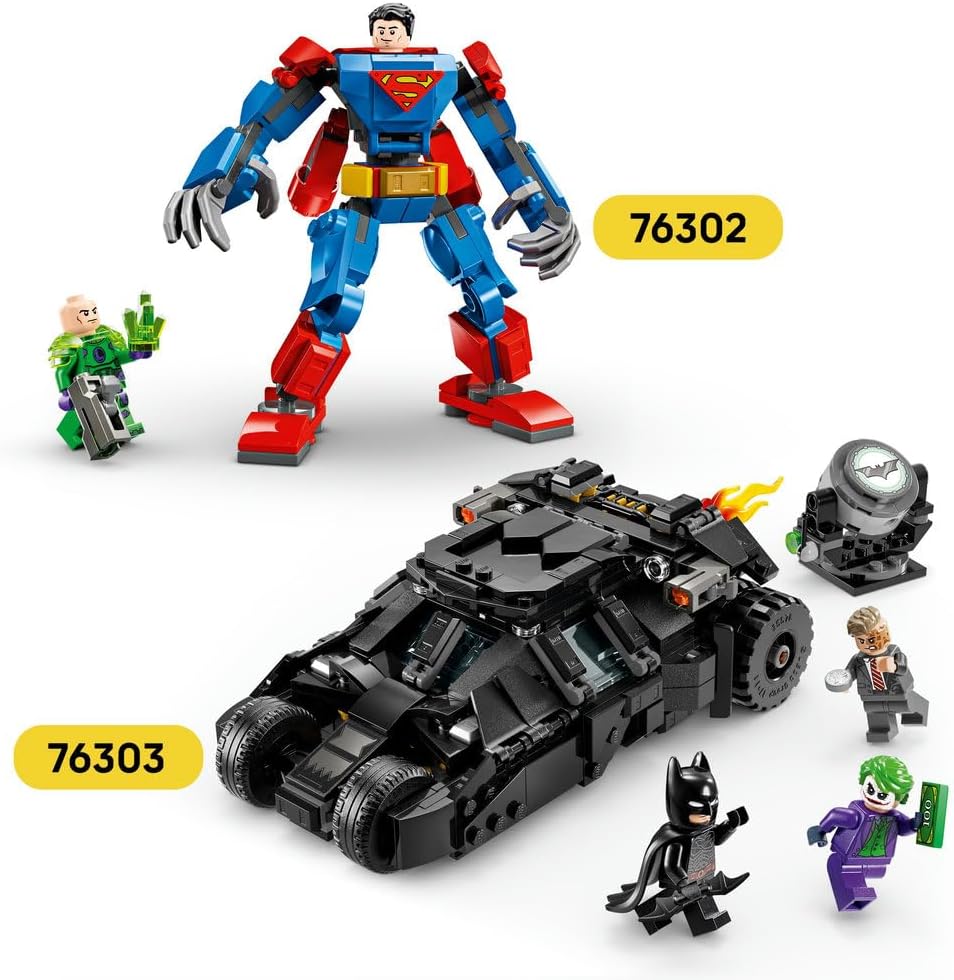 LEGO DC Batman Forever Batmobile - Super Hero Car Toy with a Minifigure - incl. an Opening Cockpit & Detailed Interior - Gift for 12+ Year Old Boys, Teenagers & Adult Fans - 76304