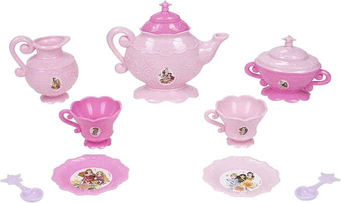 Disney Princess Tea Set 11 Piece, Multicolor, 21791