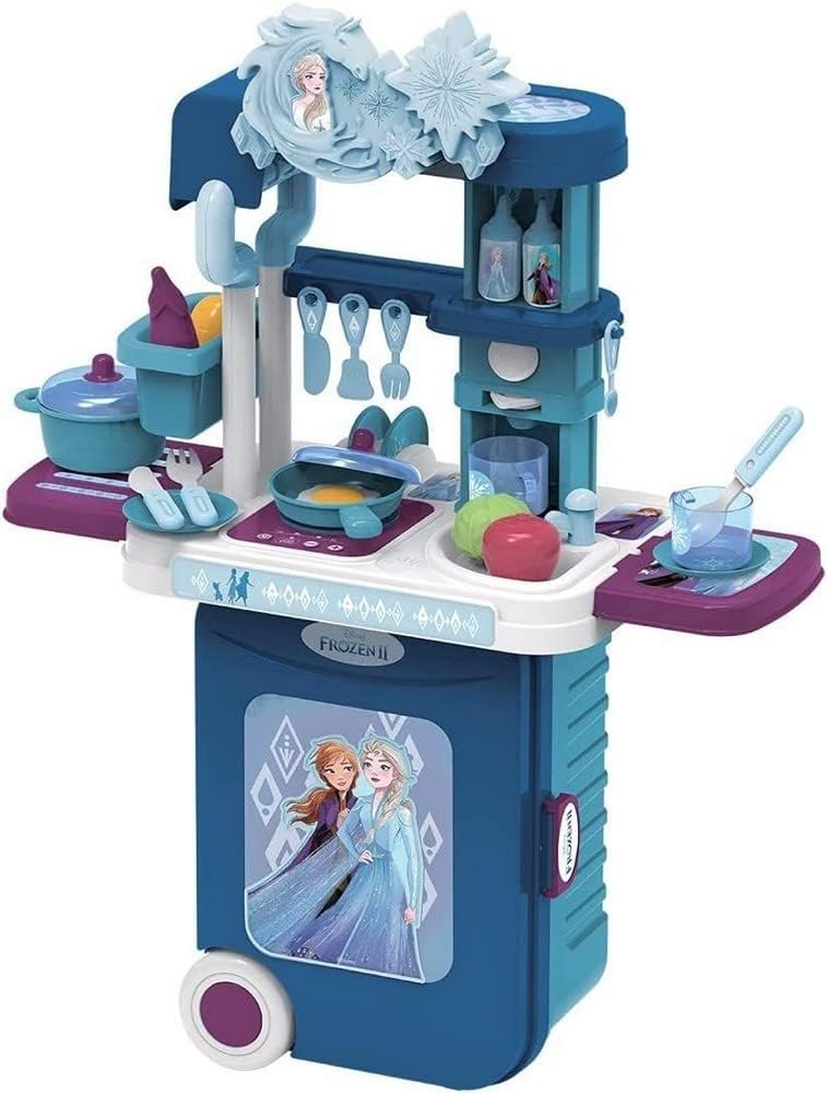 Jakks Disney Frozen II 3 in 1 Kitchen Trolley Case