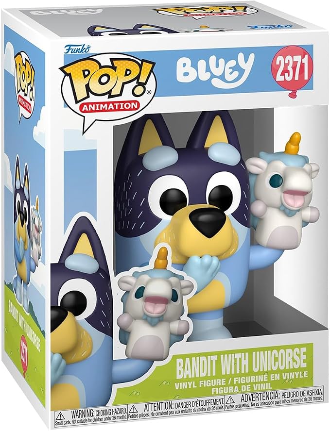 Pop! Animation: Bluey - Bandit w/Unicorse