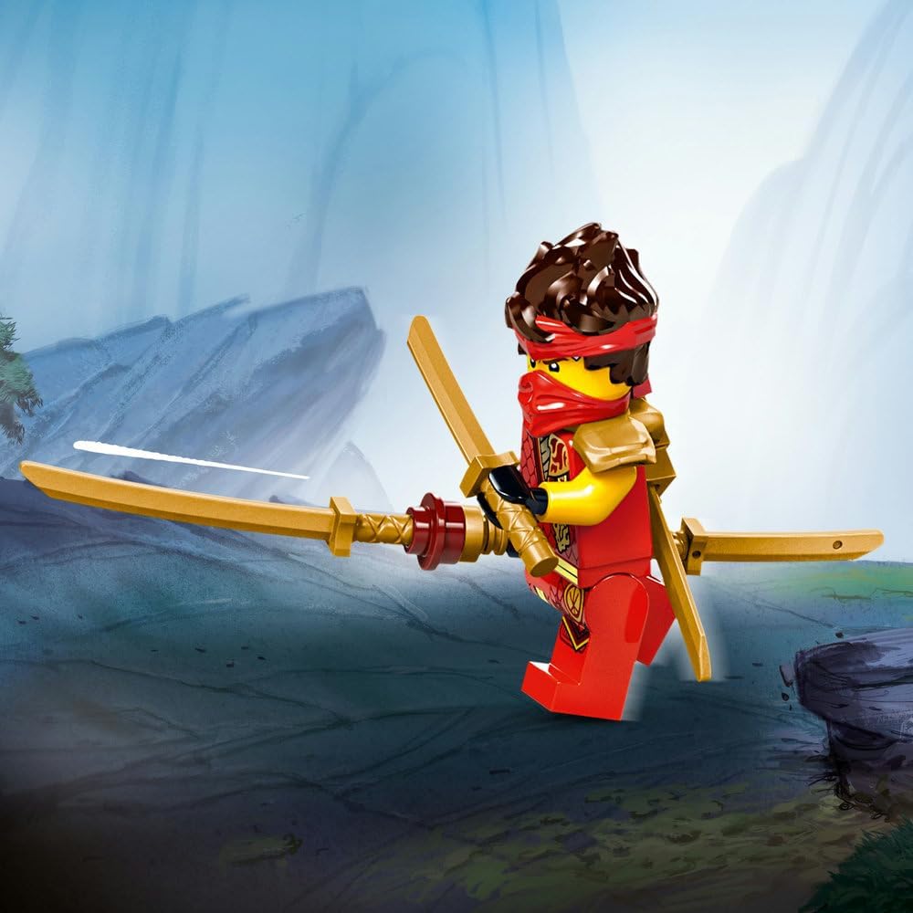 LEGO NINJAGO Source Dragon of Motion Figure Set, Ninja Adventure Toys for Boys & Girls, with 6 Minifigures Incl. Characters Kai & Arin, Dragons Rising Birthday Gift for kids & Teens aged 12 Plus 71822