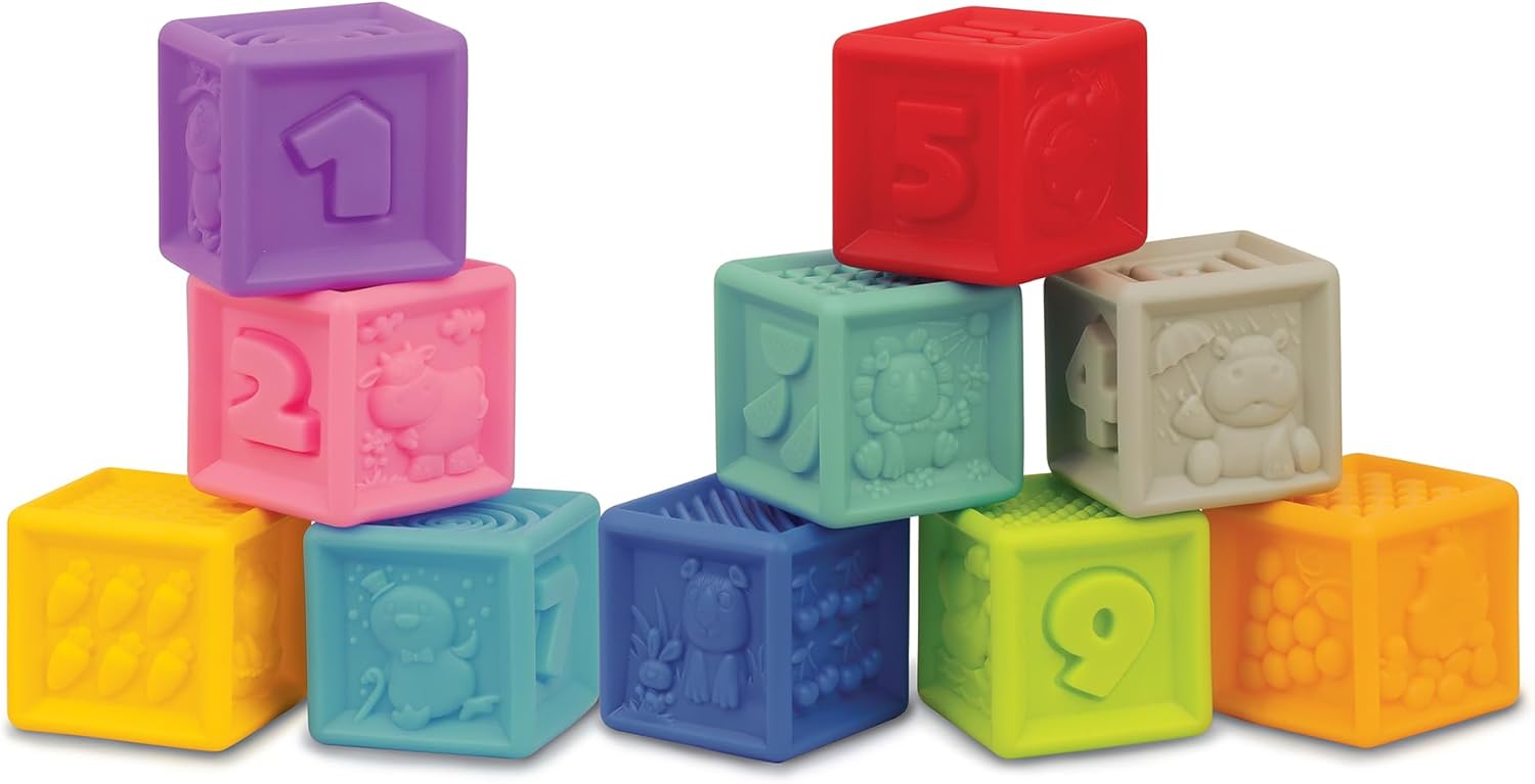 Soft and Squeezy Builder Blocks 6M+