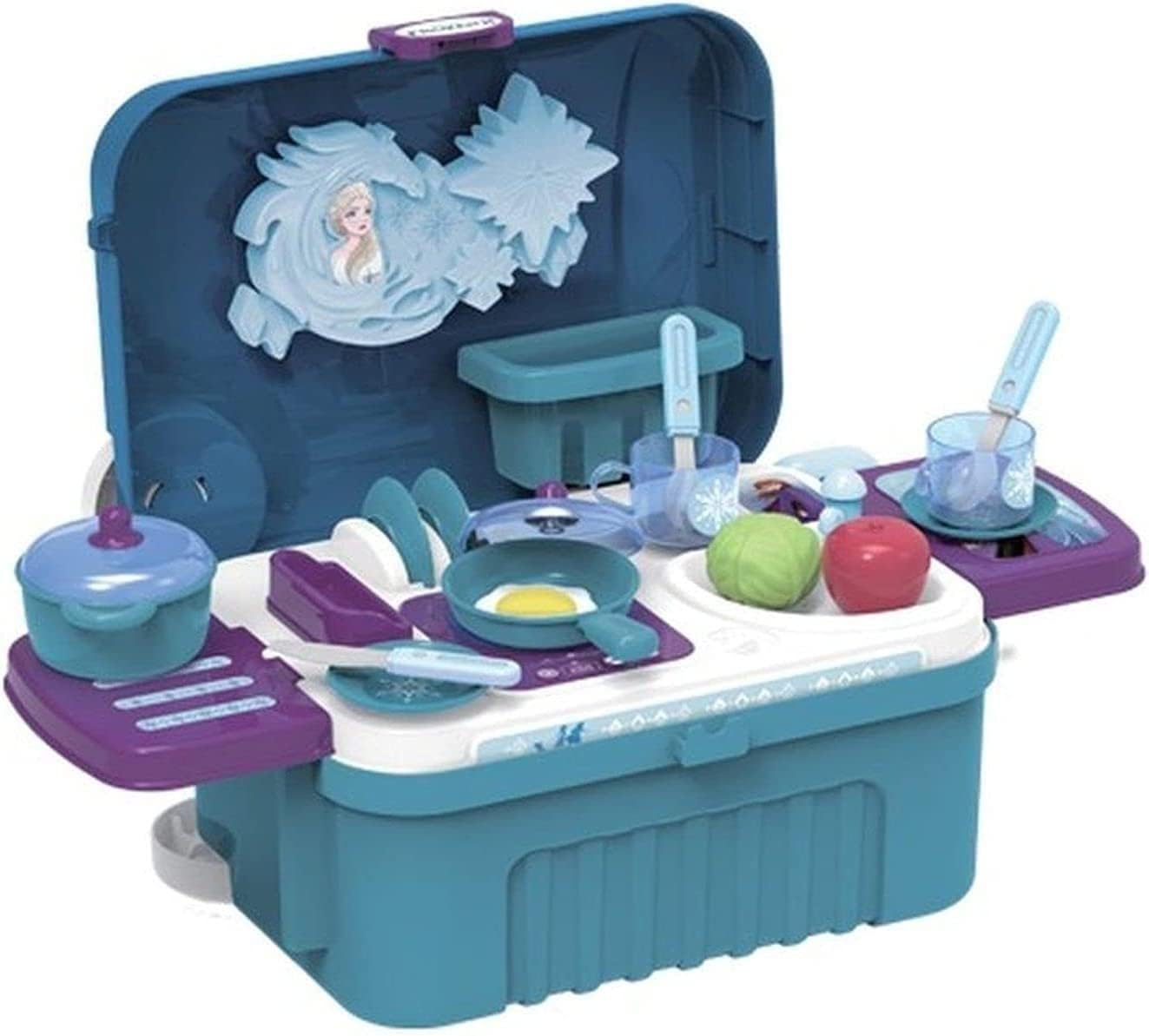 Jakks Disney Frozen II 3 in 1 Kitchen Trolley Case