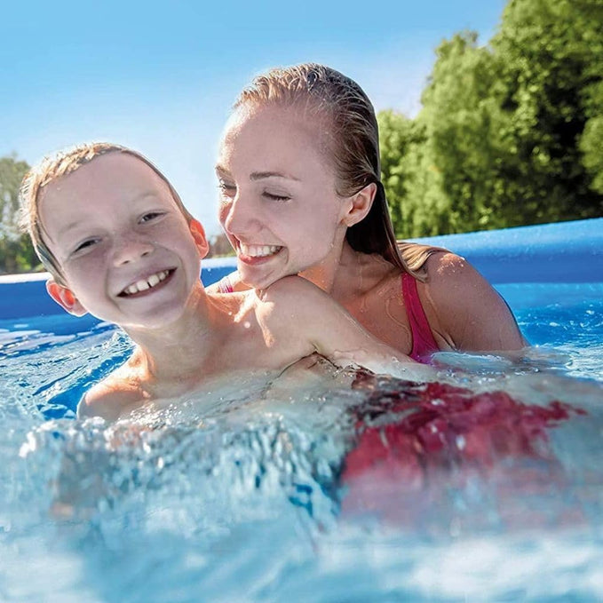 Intex 8FT X 24IN Easy Pool Set, Blue c/w Filter Pump