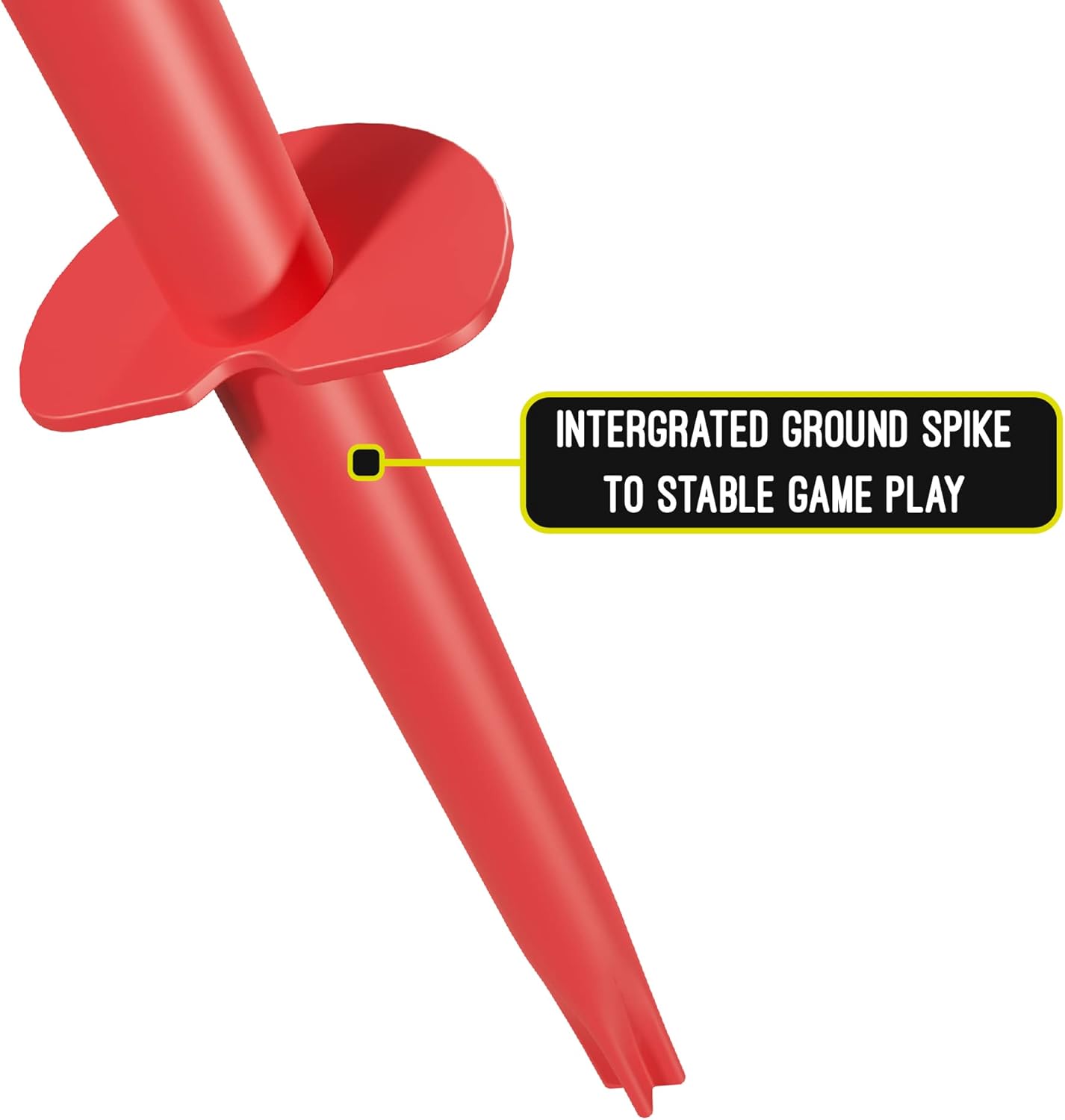 Mookie Swingball Classic with Championship Spiral Top and Real Tennis Ball, Outdoor Swing Tennis Game for Active Play, 5Y+ Years