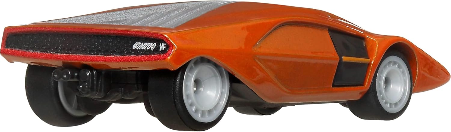Hot Wheels Premium Lancia Stratos Zero Vehicle Car Culture Circuit Legends Collectible Hot Wheels Die-cast Car Toy for Kids 3+ Years HRV77
