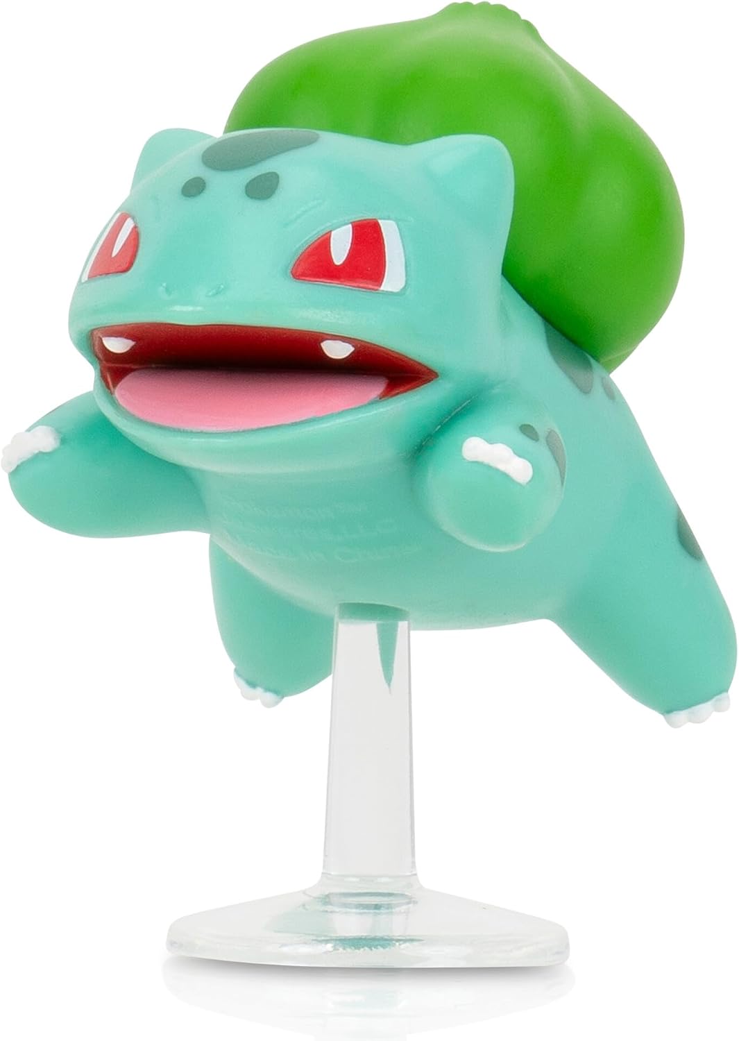 Pokemon Battle Figure Litleo & Bulbasaur,Official Detailed Action Figures, Play Figurines for Kids, Toy Gift