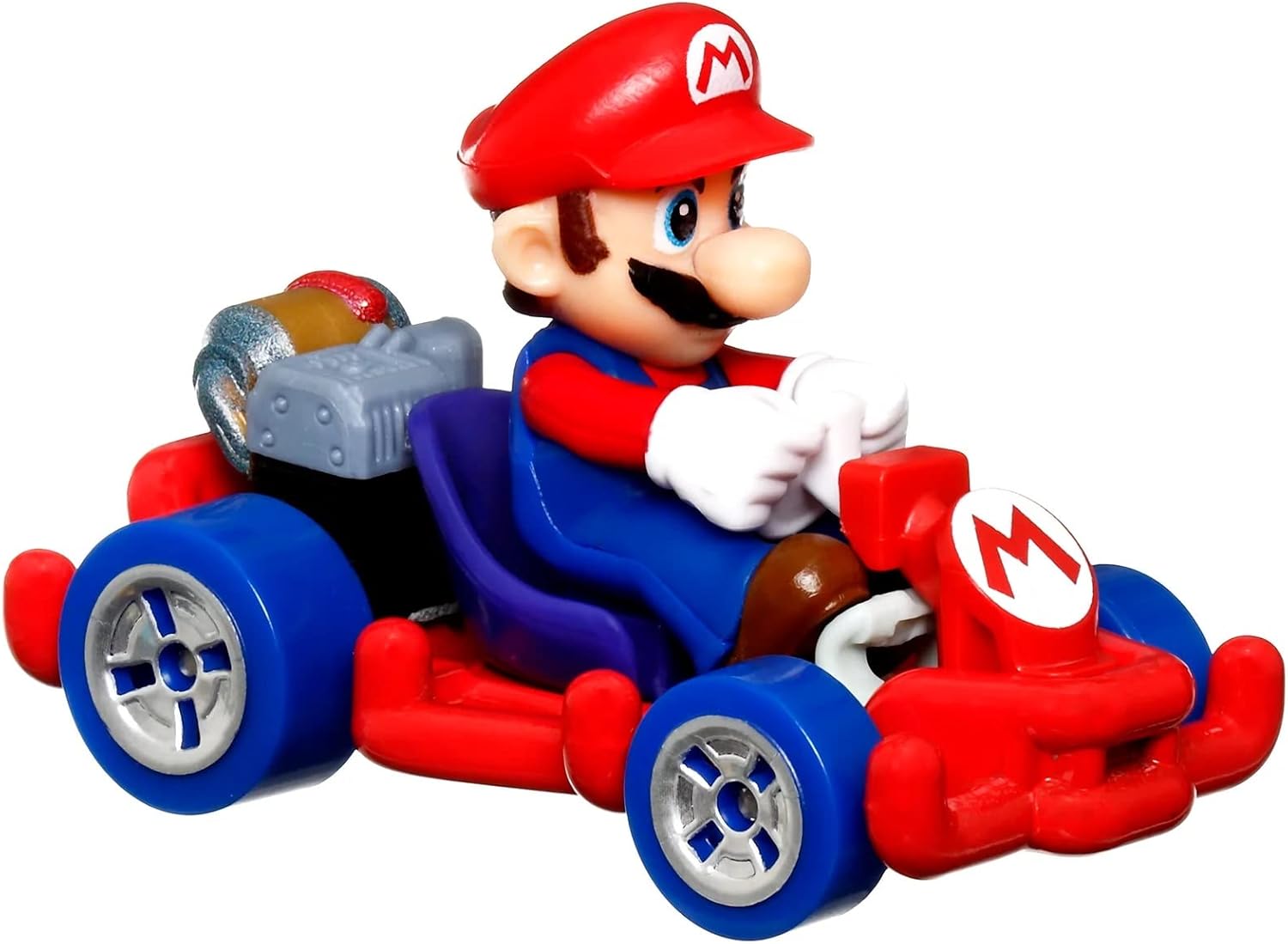 Hot Wheels DieCast Kart Mario Pipe Frame Super Mario Kart 1:64 Scale 2" Length