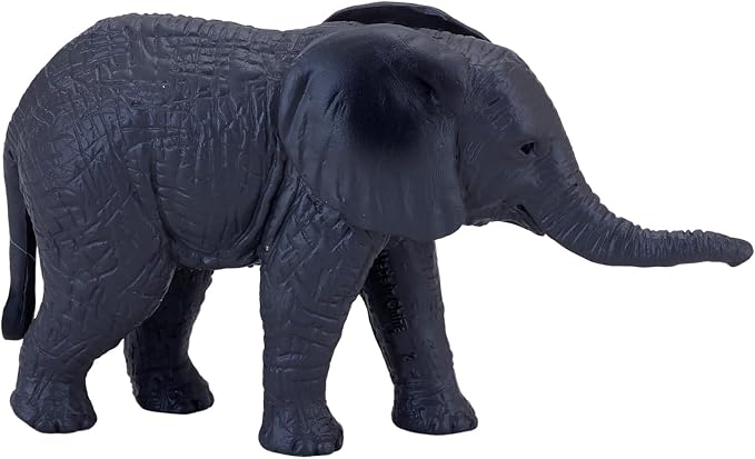 MOJO African Elephant Calf Realistic International Wildlife Hand Painted Toy Figurine