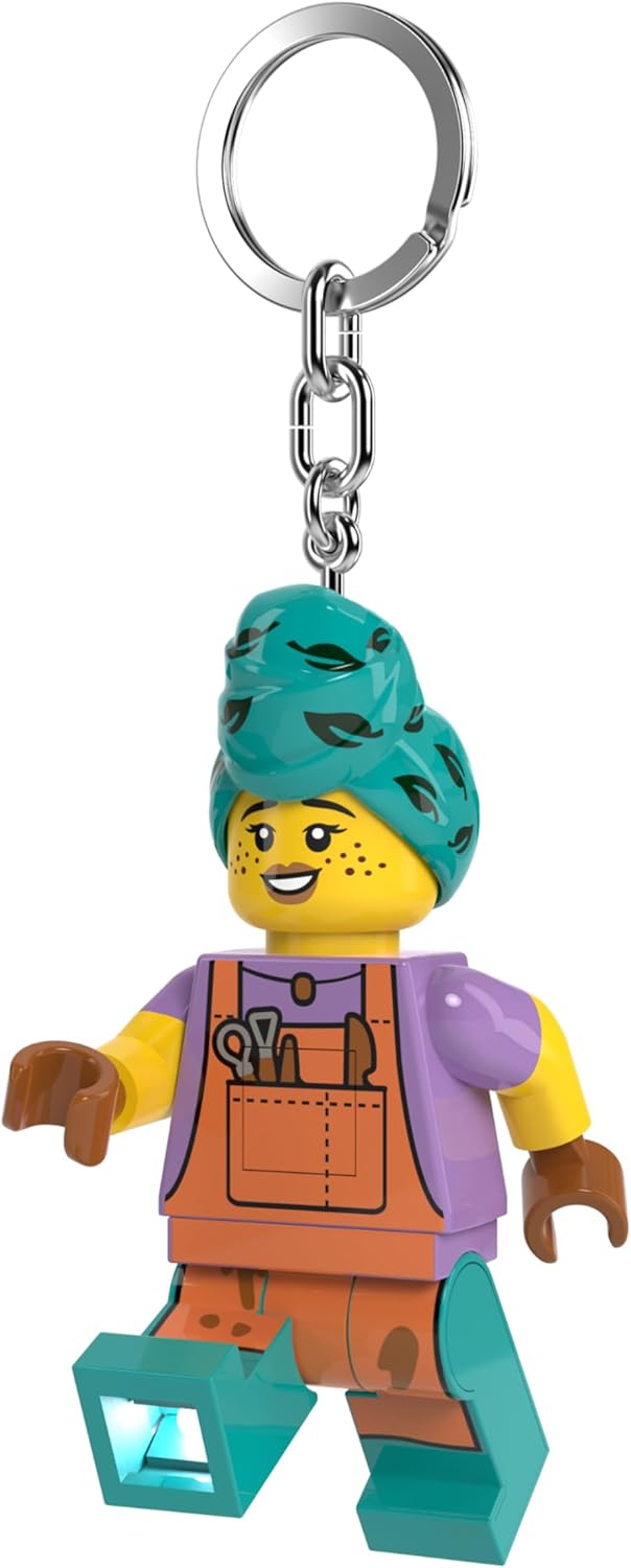 Lego IQ Minifigures Keychain Light_Ceramic Girl