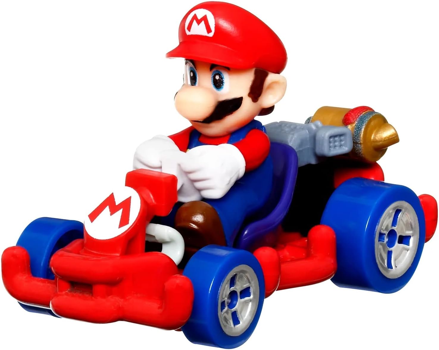 Hot Wheels DieCast Kart Mario Pipe Frame Super Mario Kart 1:64 Scale 2" Length
