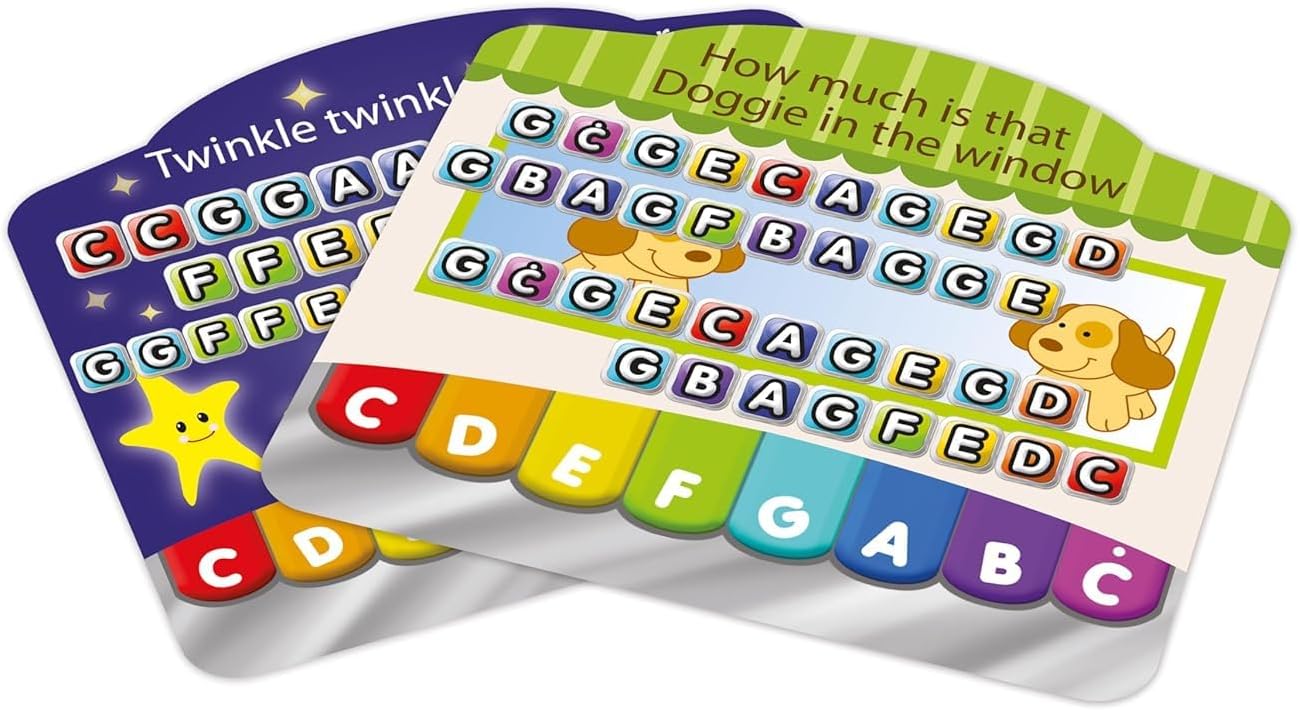 Winfun Baby Music Center, Light Up Musical Activity Desk with Piano Keys Instruments and Learning Songs, Interactive Music Station with Lighted Keys and Sounds, Infant 9 Months+