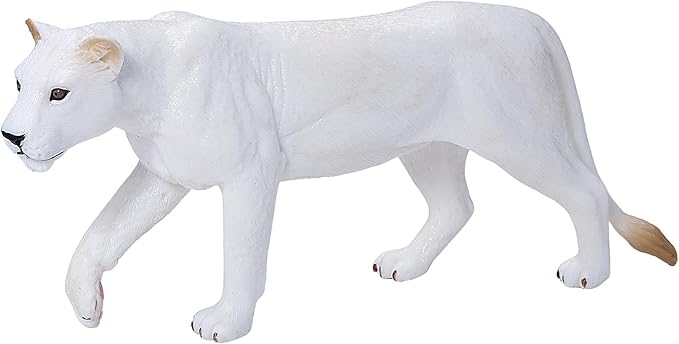 MOJO – White Lioness, Hand-Painted Toy Figure, Wildlife Collection, True to Life & Highly Detailed, Designed in UK