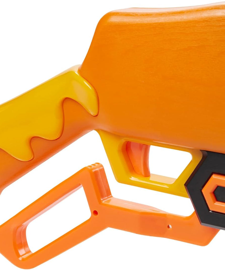 Nerf Roblox Adopt Me! Bees Lever Action Dart Blaster, 8-Dart Rotating Drum, 8 Nerf Elite Darts, Exclusive Virtual Item Code, Indoor & Outdoor Play