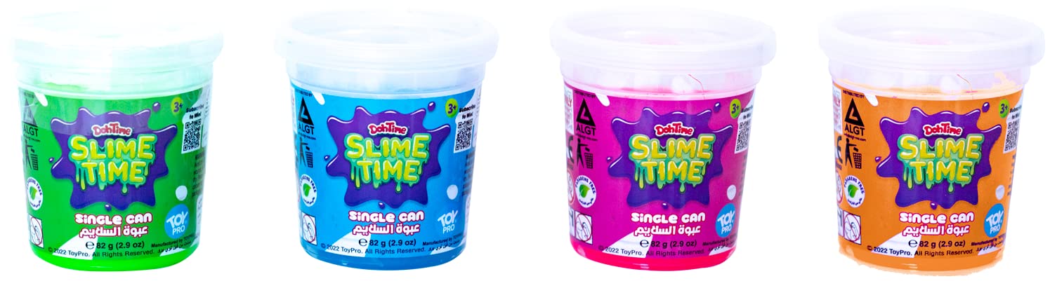 DohTime Slime Single Can 3 Oz, One Piece Sold Separately