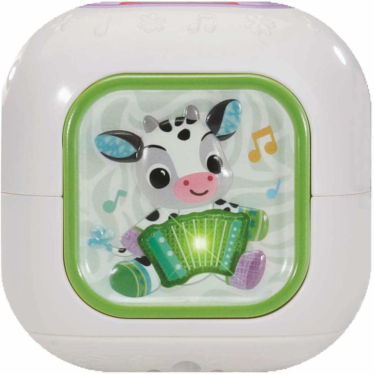 VTech Baby Sensory Sounds Musical Cube Interactive Learning Toy with Songs Textures Animals and Instruments Multicolor 3m+