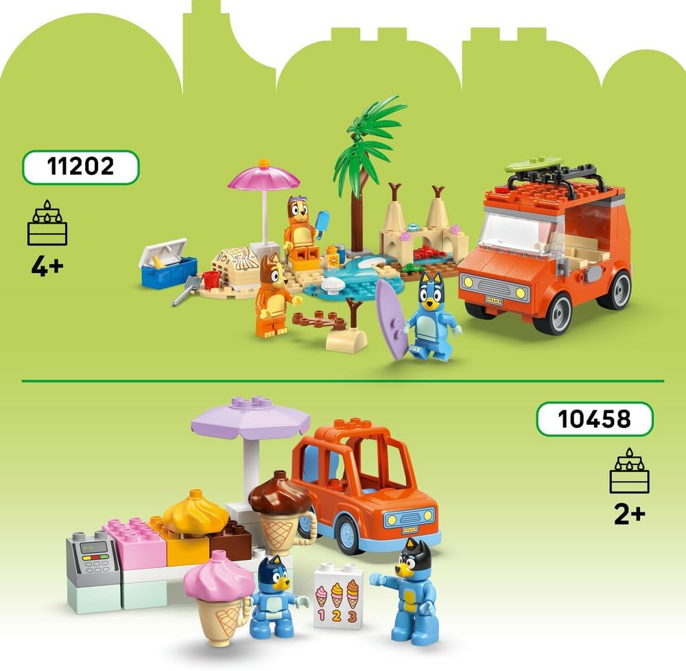 LEGO DUPLO Bluey: Bluey's Family House with Memory Game 10459