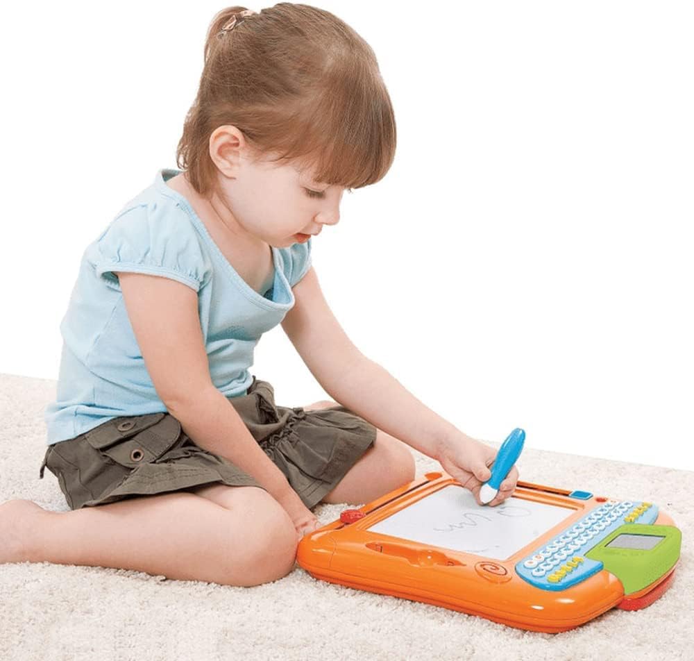 Winfun Write ’N Draw Learning Board | Educational toy Drawing Pad for Kids 2+ Years | Alphabet, Numbers & Spelling | Interactive Learning & Music Modes