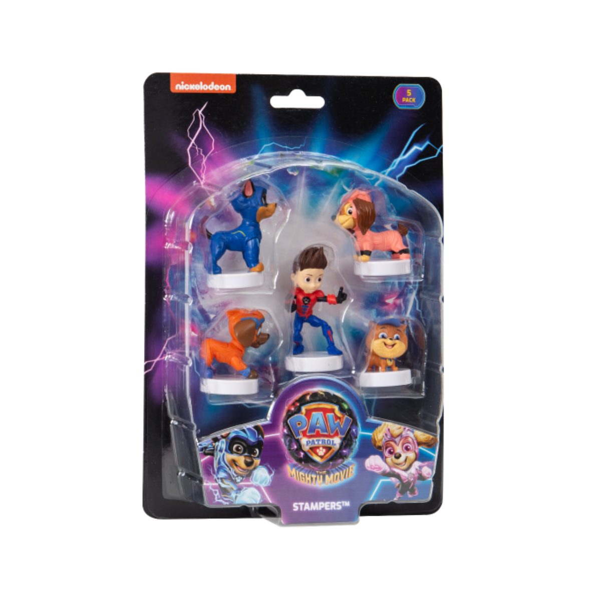 Paw Patrol The Mighty Movie Stampers, Kids Craft Stamp Set, Collectible Character Stampers, 1pk / 3pk / 5pk / 8pk, Series 2, Non-Toxic, Arts & Crafts, School Activities