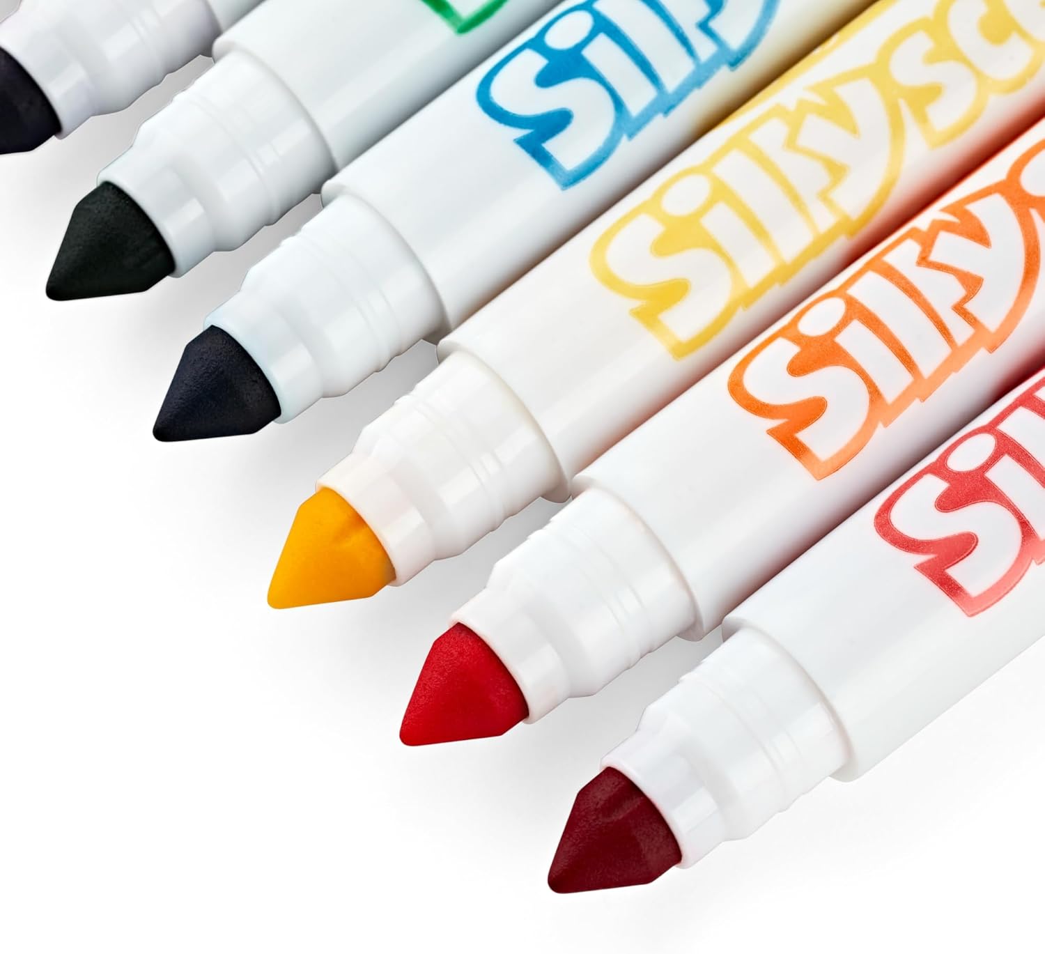 CRAYOLA 10 Ct Silly Scents Smash Ups, Broad Line Washable Markers