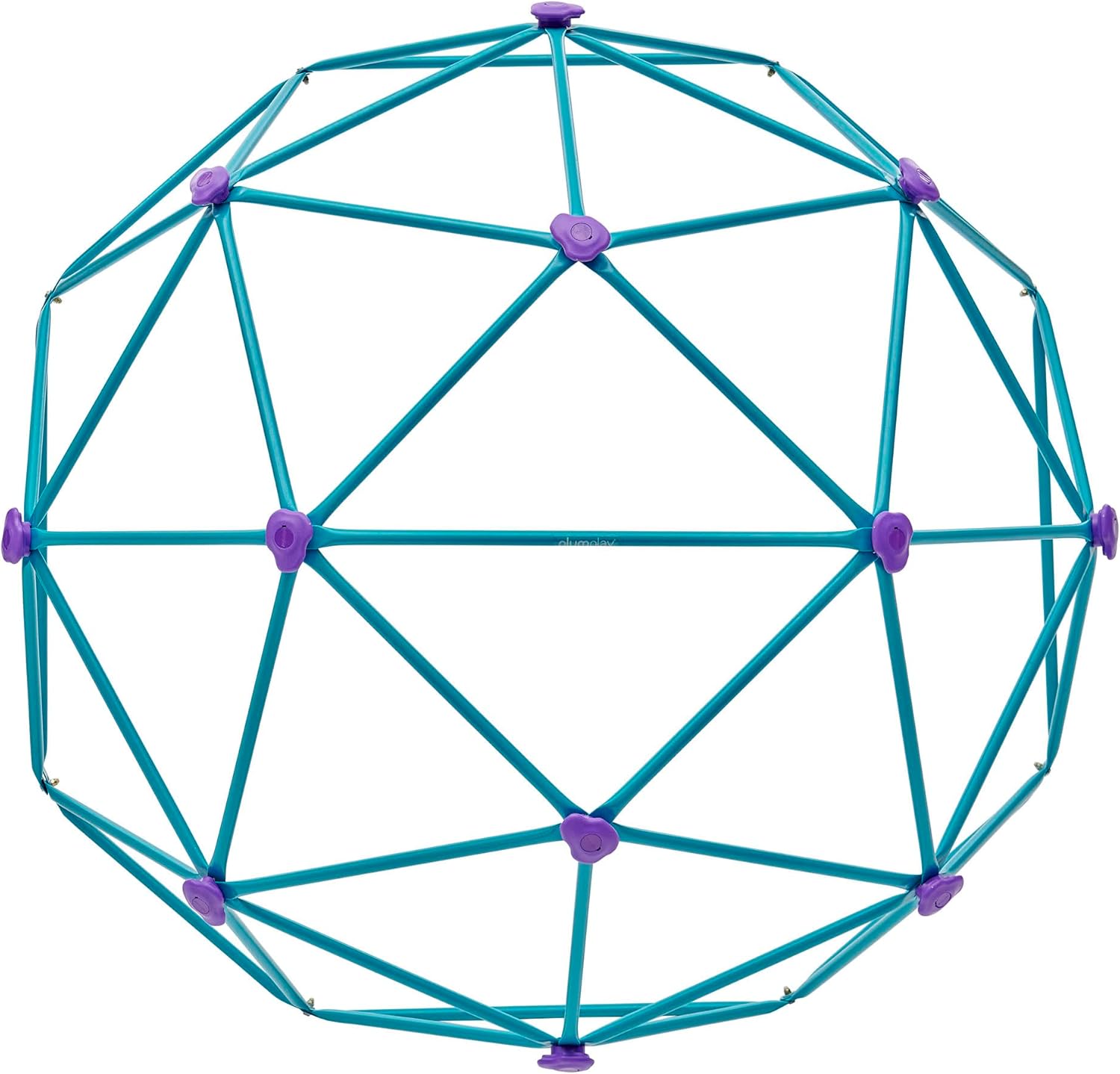 قبة معدنية للتسلق من Plum Deimos، سهلة التجميع في الفناء الخلفي، قبة هندسية للتسلق بسعة وزن 150 كجم، لعبة صالة ألعاب رياضية خارجية مناسبة للأطفال من الأولاد والبنات من سن 3 سنوات فما فوق