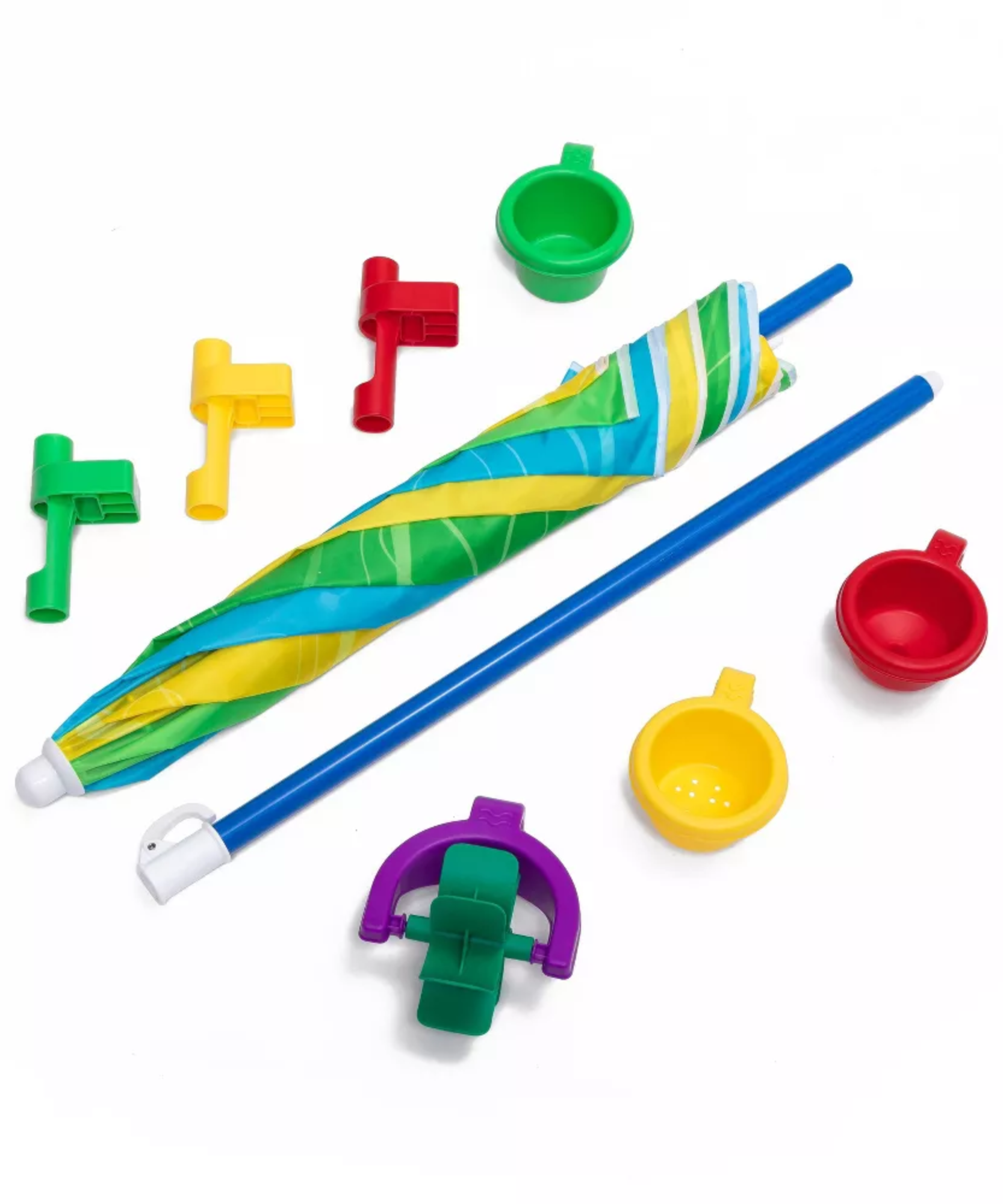 مسبح اللعب والظل من ستيب 2، مسبح مائي خارجي سعة 45 لترًا مع مقعدين مصبوبين، يتضمن كوب قمع ومظلة وملحقات عجلة مائية، مسبح للأطفال في الحديقة الخلفية مناسب للأولاد والبنات من عمر سنتين فما فوق