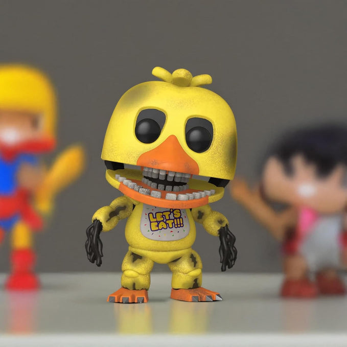 Funko Pop! Games: Five Nights At Freddy's (FNAF) - Withered Chica the Chicken - Five Nights At Freddy's - Collectable Vinyl Figure - Gift Idea - Official Merchandise - Toys for Kids & Adults