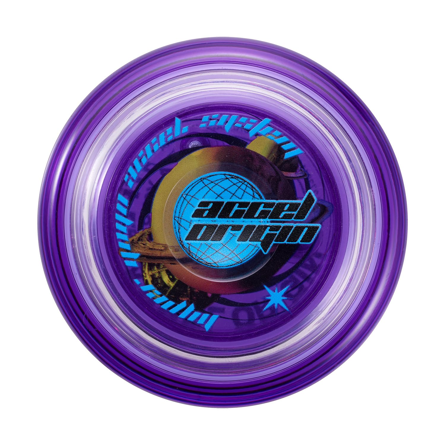 Bandai 60005 Accel Hyper Yo Violet, Skill Game, Optimal JoJo for Children from 8 Years, with its Accel System, Test All Tricks Quickly and Easily