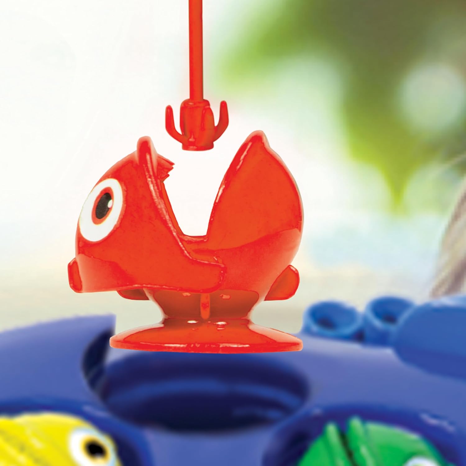 The Fishing Game, Bright Colourful Rotating Fish Pond, Hand-Eye Coordination Game for Kids 3+ Years