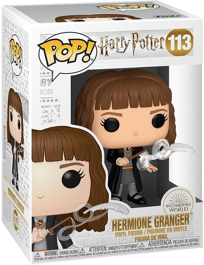 Funko Pop! Harry Potter-Hermione Granger With Feather - Collectable Vinyl Figure - Gift Idea - Official Merchandise - Toys for Kids & Adults - Movies Fans - Model Figure for Collectors and Display