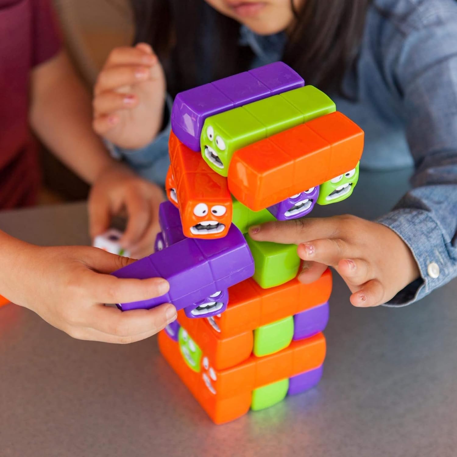 Ambassador Merchant Wobbly Worms Tower Balancing Game