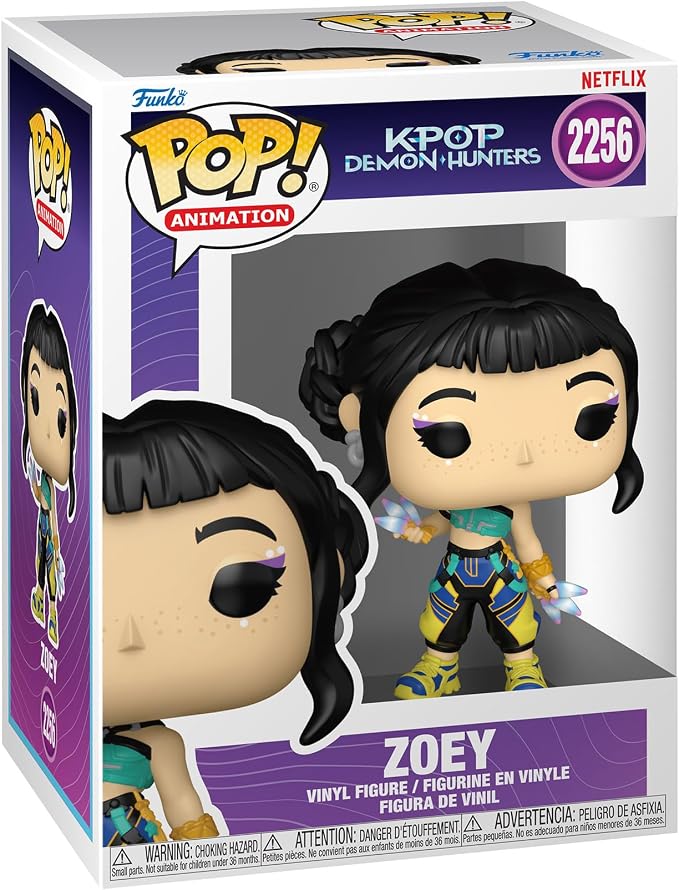 Funko Pop Animation: KPop Demon Hunters - Zoey - Vinyl Collectible Figure - Gift Idea - Official Merchandise - Toy for Children and Adults - Movies Fans