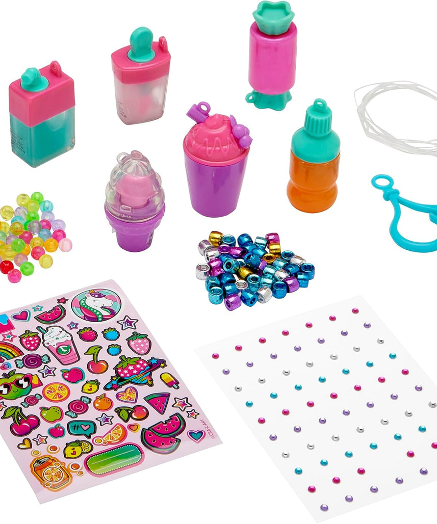 مجموعة أساور الخرز الصغيرة من شيمر آند سباركل، مجموعة أساور قابلة للجمع، مجموعة أدوات حرفية إبداعية للمجوهرات للأطفال والبنات من سن 6 سنوات فما فوق