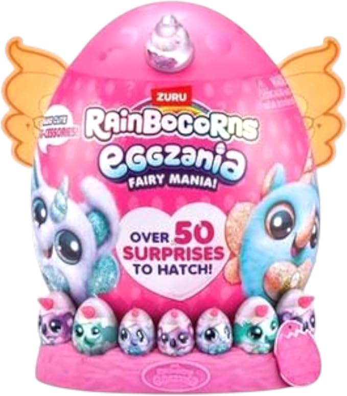 Zuru Rainbocorns Eggzania Fairy Mania Plush Toy