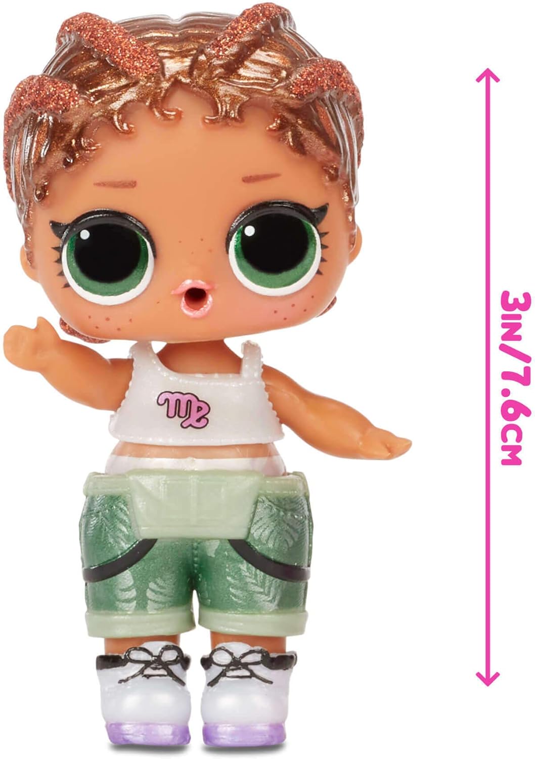 L.O.L. Surprise Present Tots Series 2 Doll with 8 Surprises, Star Sign Themed Fashion Doll, 3 Inch Collectible Toy for Girls