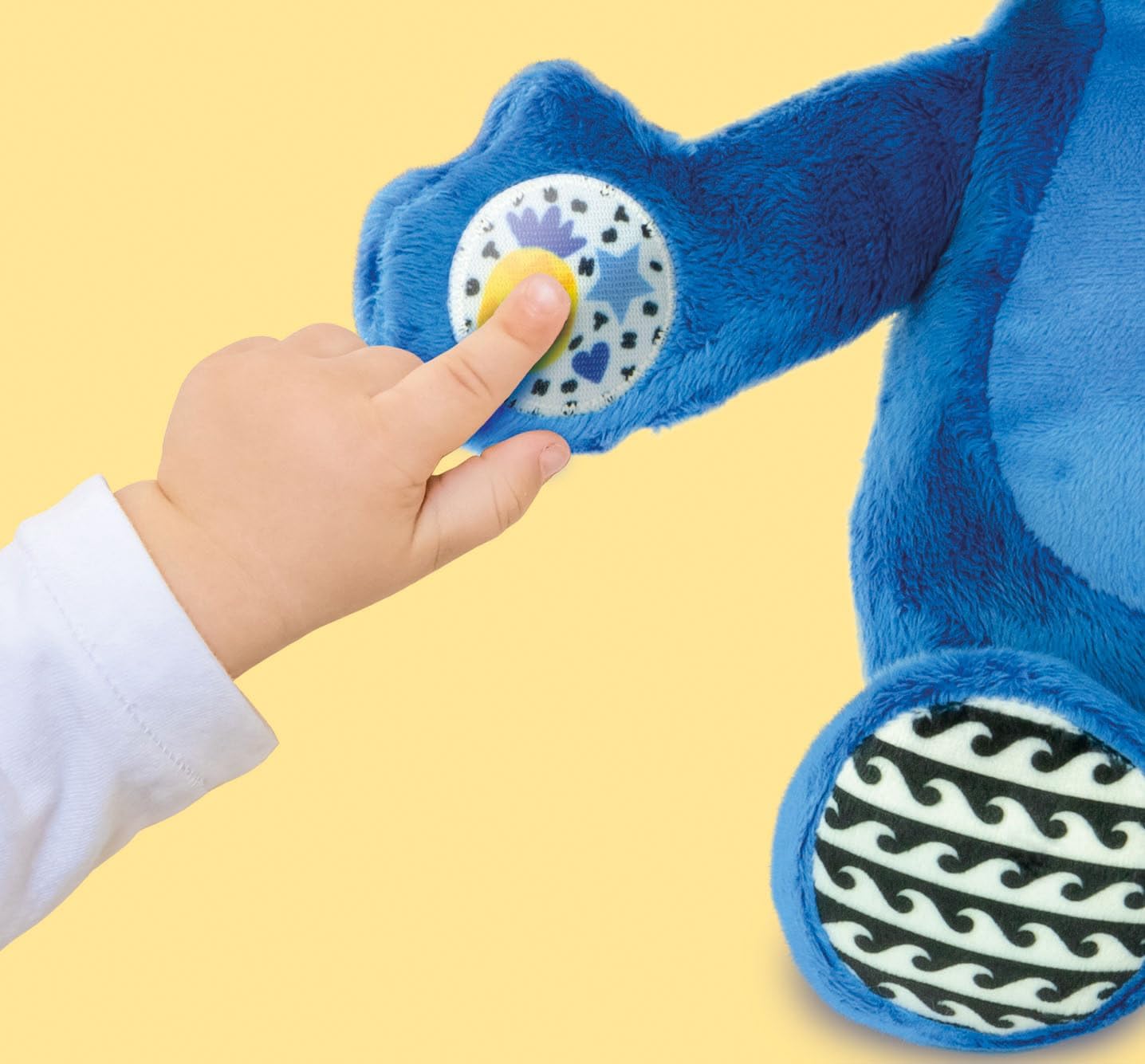 Disney Clementoni Baby Stitch Calm & Play Battery Operated, Plush Toy, With Sounds, Learning Toys for Babies & Toddlers, Gift