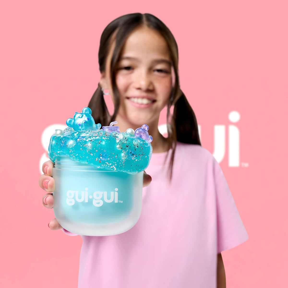 Gui Gui Deluxe Twin Pack DIY Slime Kit with Decorative Charms and Accessories, Sensory Creative Play Toy for Kids Ages 6+