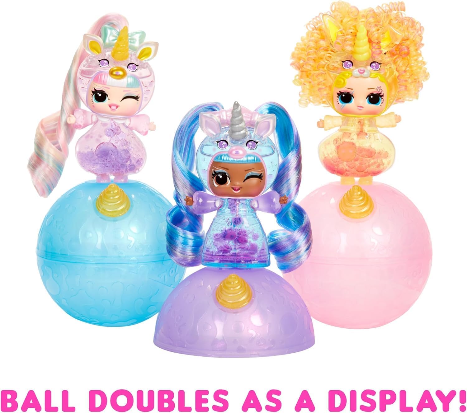 L.O.L. Surprise! Unicorn Tots, Magical Collectible Doll with 7 Surprises, Mix-and-Match Hair, Horns and Accessories, Creative Play for Kids Ages 4+