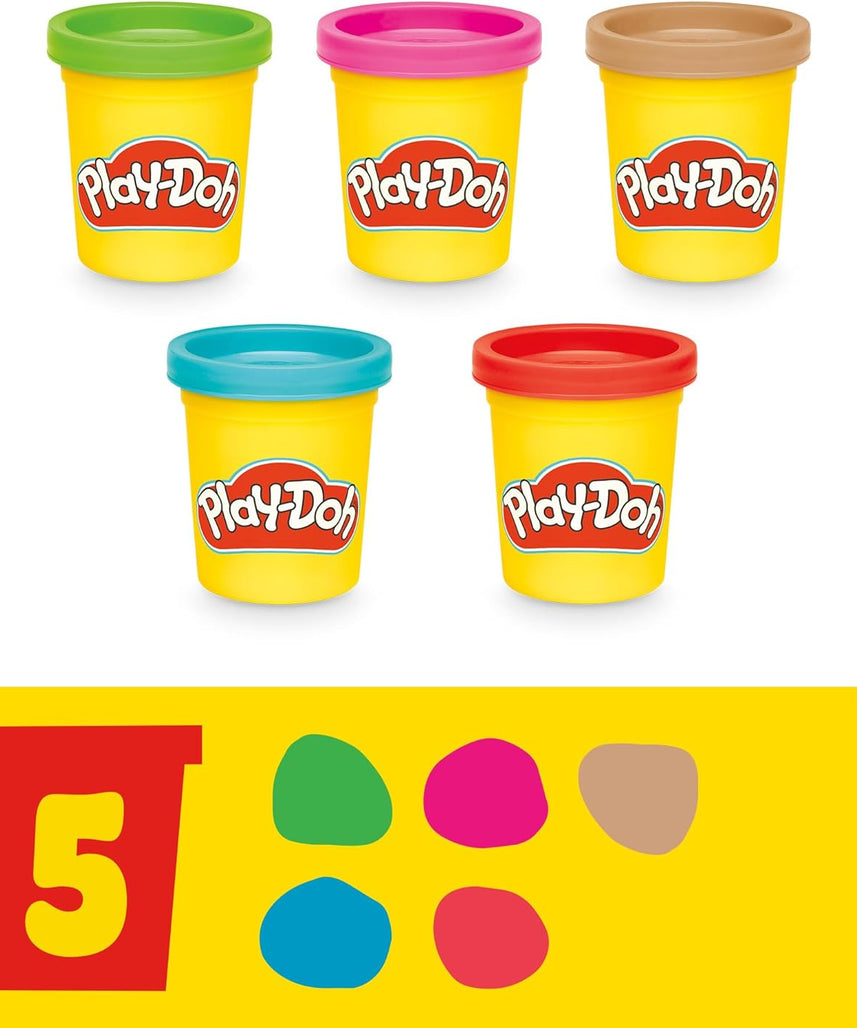 مجموعة لعب بلاي دوه للعناية والحمل البيطري، كلب لعبة، 10 أدوات بيطرية، 5 ألوان مركبة للنمذجة، حامل تخزين، مجموعة أدوات بيطرية تظاهرية، فنون وحرف غير سامة، للأطفال من سن 3 سنوات فما فوق