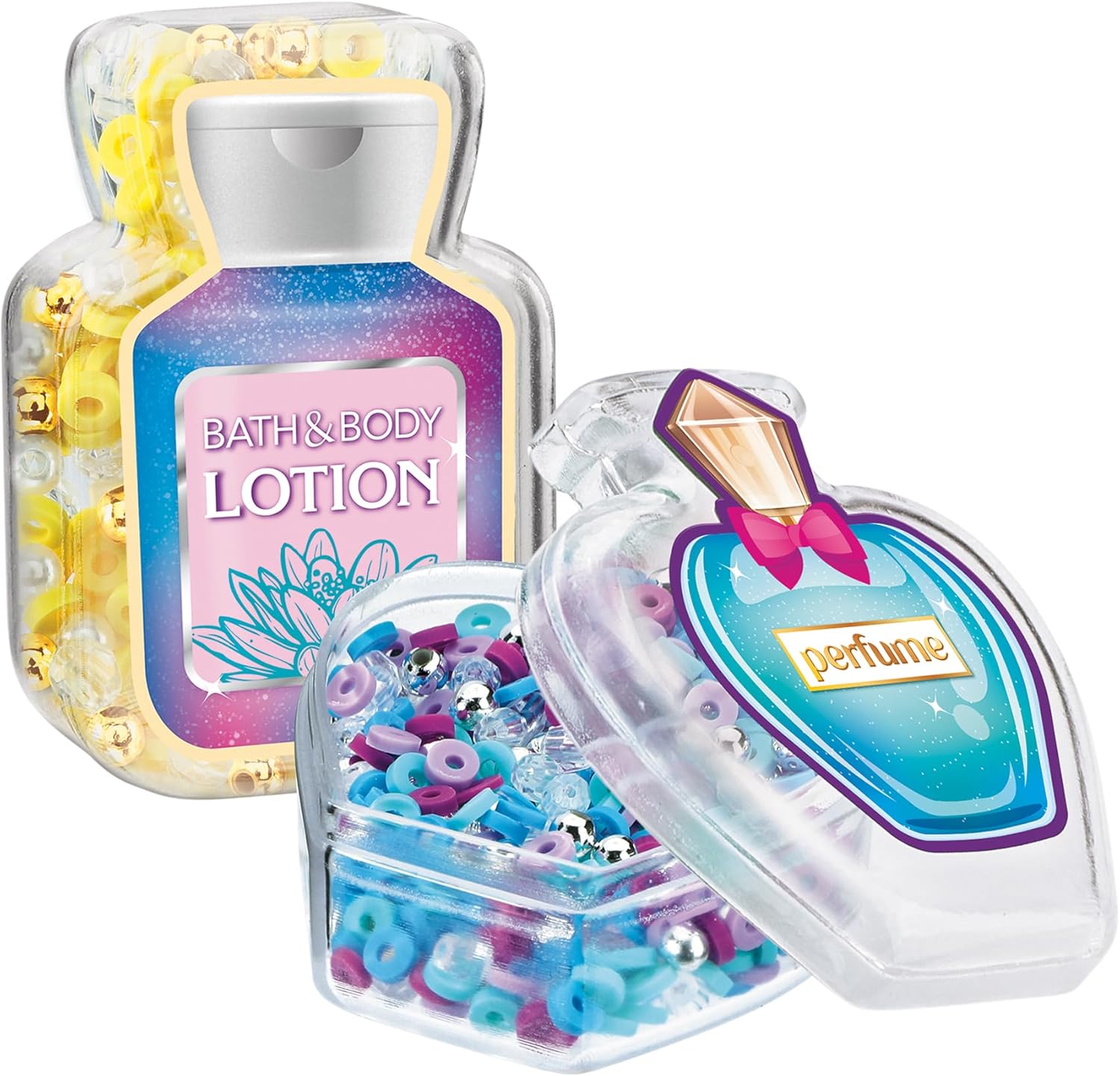 Shimmer N Sparkle Mini Mania Beauty Charms Bracelet Maker Make your own collectable charm bracelets Includes over 1000 multicoloured beads Jewellery making kit Make your own friendship bracelets