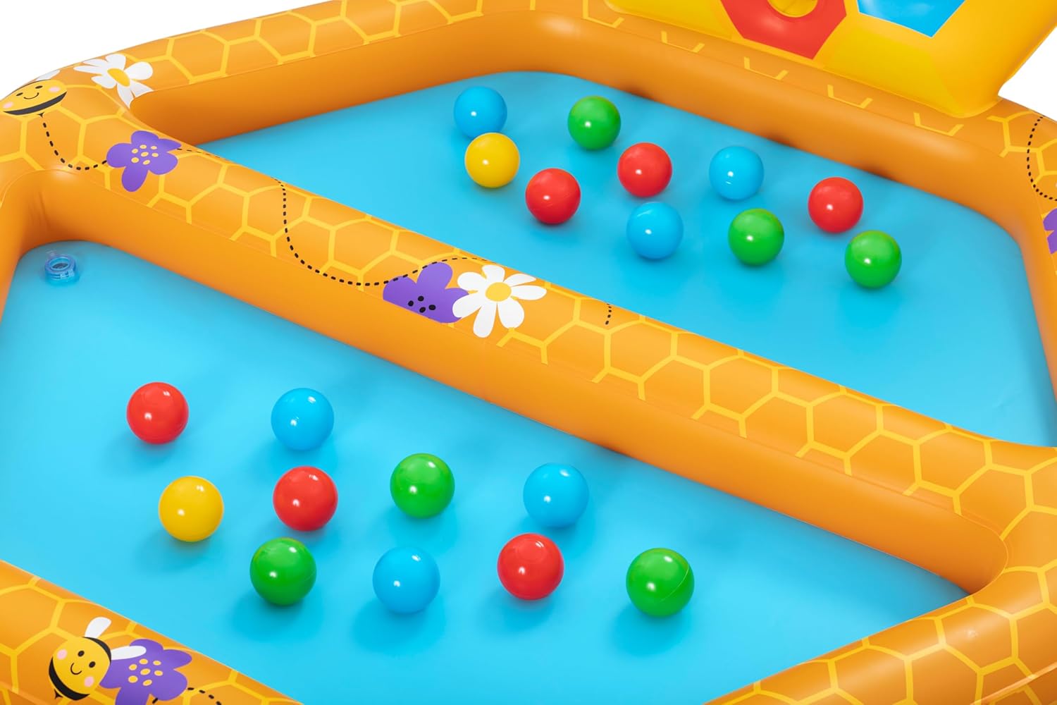 Bestway Lil' Beehive Paddling Pool & Ball Pit, 127 x 119 x 61 cm