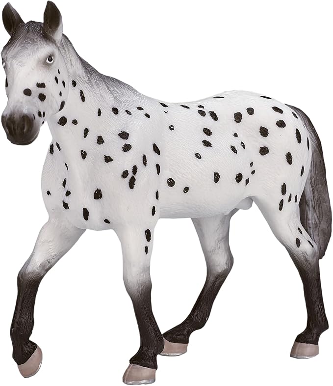 MOJO Appaloosa Stallion Realistic Equestrian Horse Club Hand Painted Toy Figurine