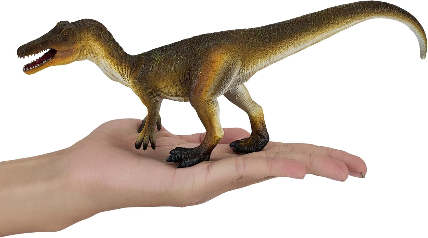 Baryonyx with Articulated Jaw XXL Dinosaur Figure Toy, Realistic Prehistoric Collectible for Kids
