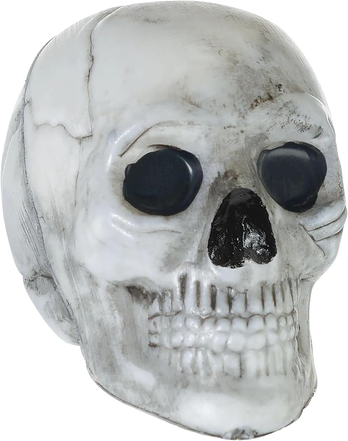 amscan Mini Halloween Skulls - 1.5" x 2" | Plastic | Pack of 24