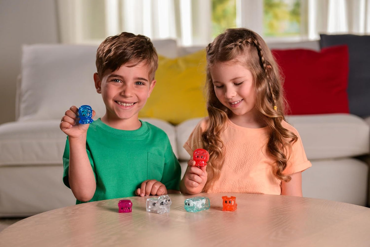 Goliath Jelly Blox Tractor Set 12-Piece Sensory Building Blocks, Farm-Themed Toddler Toys, Soft Squishy Blocks for Fine Motor Skills Development, Creative Hands-On Play for Ages 2+, Colorful Non-Toxic Plastic Construction Set