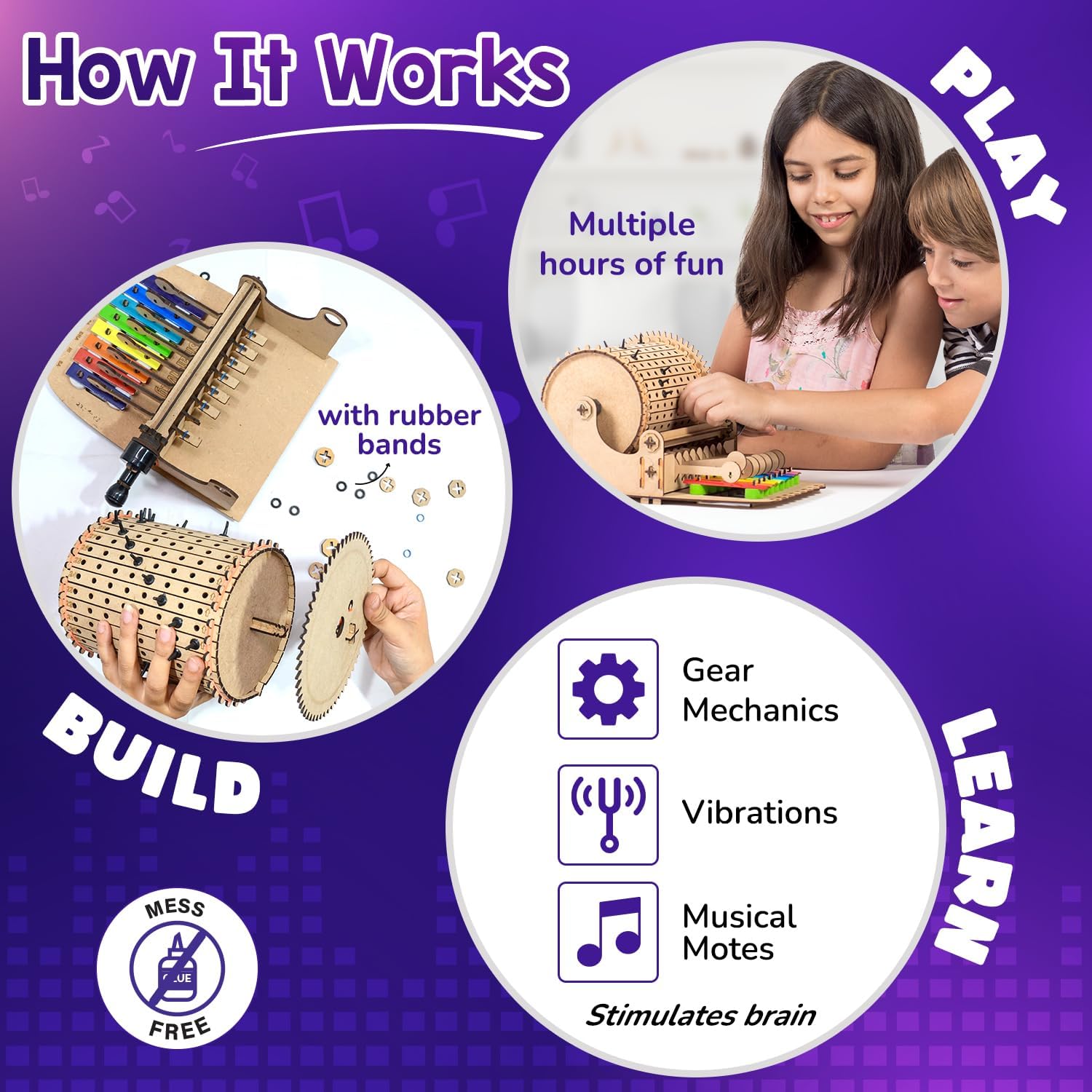 Smartivity DIY Music Machine Toy for Kids 8-9-10-11-12-13-14 Years Old I Create Your own Music with 7 Preset Songs - Jingle Bells, Happy Birthday & More I Christmas, Birthday Gift for Girls & Boys