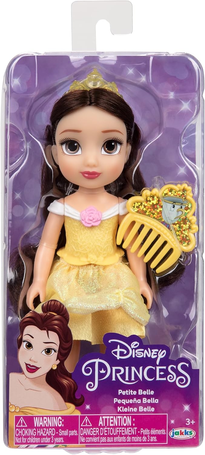 Disney Princess Petite Value 6-Inch Doll With Comb Belle